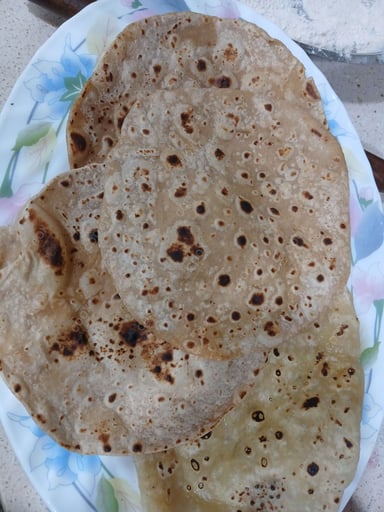Tasty Rumali Rotis cooked by COOX chefs cooks during occasions parties events at home