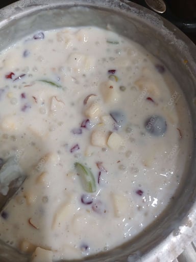 Tasty Fruit Pudding cooked by COOX chefs cooks during occasions parties events at home