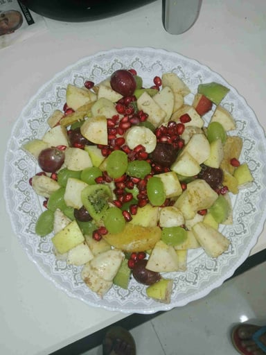 Tasty Fruit Chaat cooked by COOX chefs cooks during occasions parties events at home