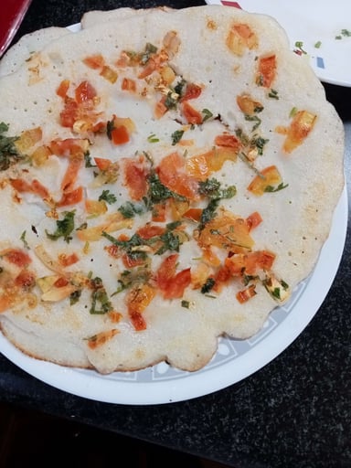 Tasty Mixed Veg Uttappam cooked by COOX chefs cooks during occasions parties events at home