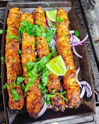 Tasty Mutton Seekh Kebab cooked by COOX chefs cooks during occasions parties events at home