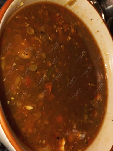 Tasty Hot & Sour Soup cooked by COOX chefs cooks during occasions parties events at home