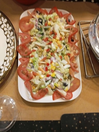 Tasty American Corn Salad cooked by COOX chefs cooks during occasions parties events at home