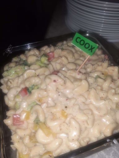 Tasty Pasta in White Sauce cooked by COOX chefs cooks during occasions parties events at home