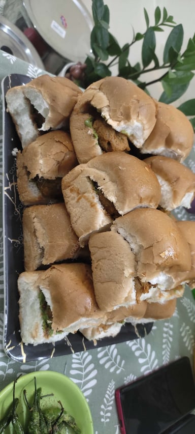 Tasty Vada Pav cooked by COOX chefs cooks during occasions parties events at home