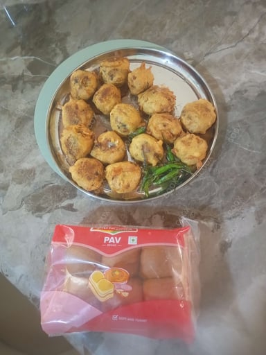 Tasty Vada Pav cooked by COOX chefs cooks during occasions parties events at home