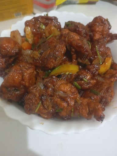 Tasty Chicken Manchurian (Dry) cooked by COOX chefs cooks during occasions parties events at home