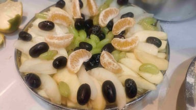 Tasty Fruit Chaat cooked by COOX chefs cooks during occasions parties events at home