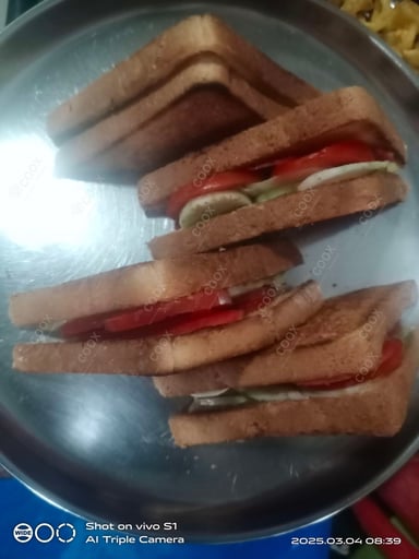 Tasty Sandwich cooked by COOX chefs cooks during occasions parties events at home
