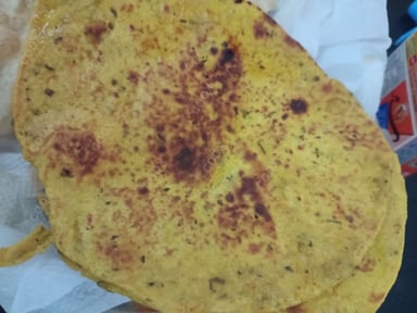 Tasty Missi Roti cooked by COOX chefs cooks during occasions parties events at home