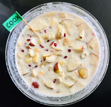 Tasty Fruit Cream cooked by COOX chefs cooks during occasions parties events at home