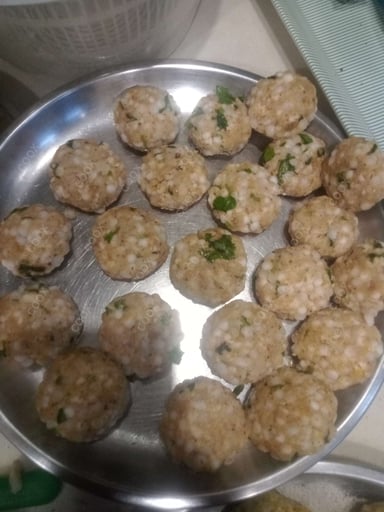 Tasty Sabudana Vada cooked by COOX chefs cooks during occasions parties events at home