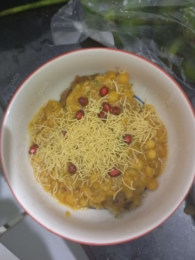 Tasty Ragda Pattice cooked by COOX chefs cooks during occasions parties events at home