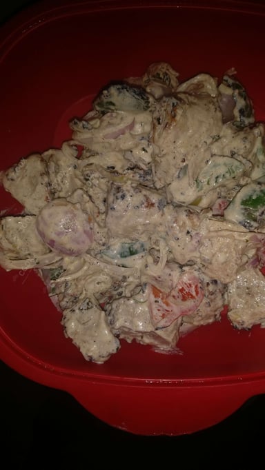 Tasty Malai Soya Chaap (Dry) cooked by COOX chefs cooks during occasions parties events at home