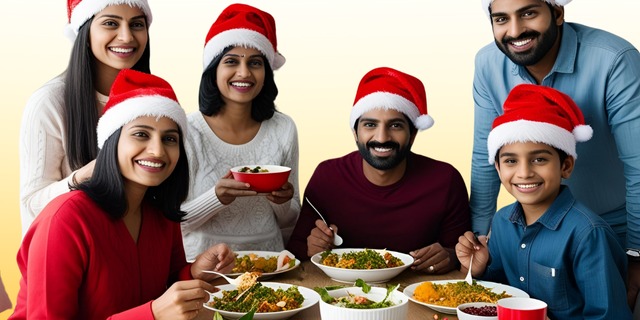 Special Christmas ocassion food prepared by COOX