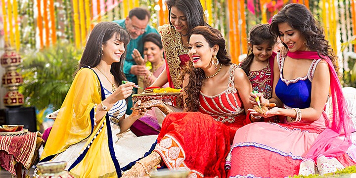 Waiters for Haldi Function at Home