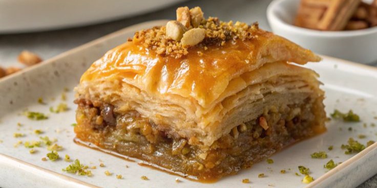 Singer for National Baklava Day at Home