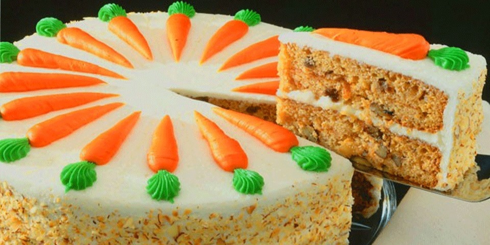 Singer for National Carrot Cake Day at Home
