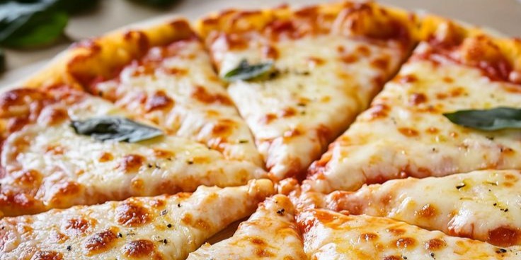 Singer for National Cheese Pizza Day at Home