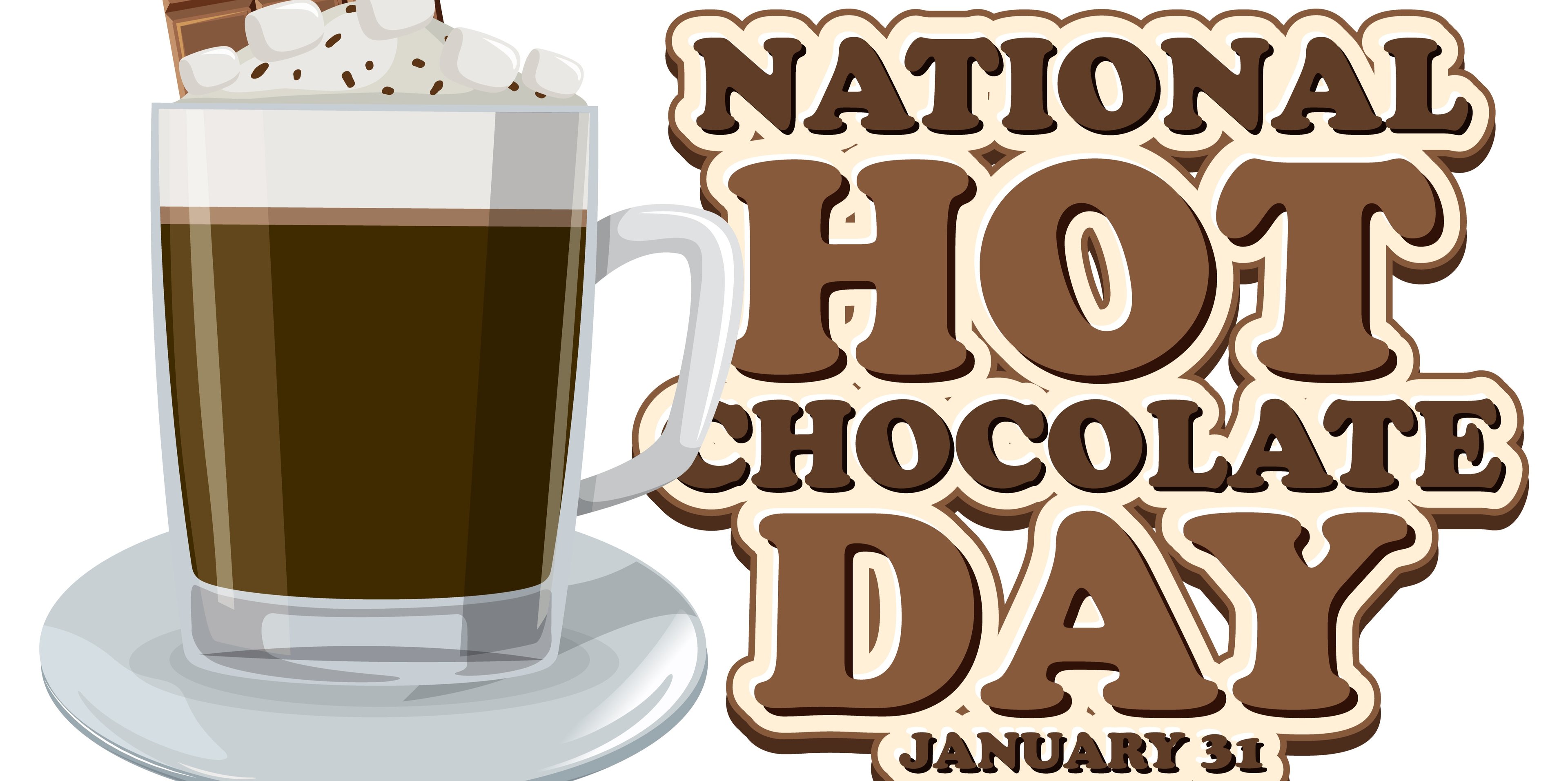 Singer for National Hot Chocolate Day at Home