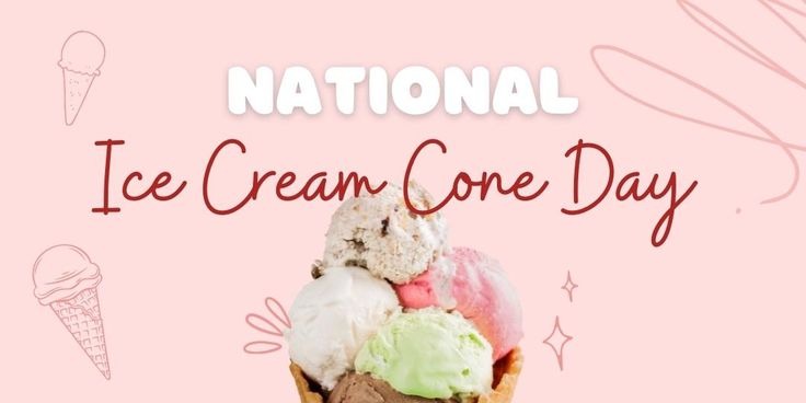 Catering Service for National Ice Cream Cone Day at Home