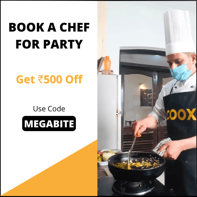 Get COOX best package deals with highest discounts, best price guarantee with exclusive offers, coupons offers for cooking service at reasonable affordable prices