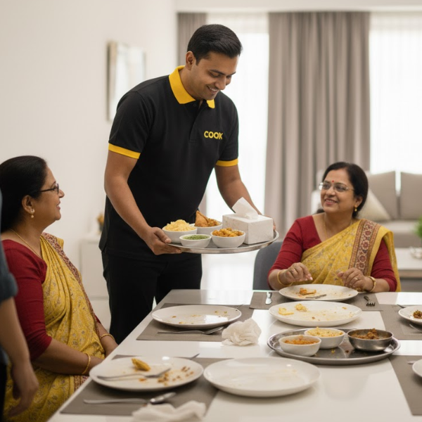 3. Catering Team Arrives on Time