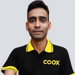 COOX best rated cooks chefs with highest ratings, reviews, feedback. Hire expert trending cooks for small house parties, private parties