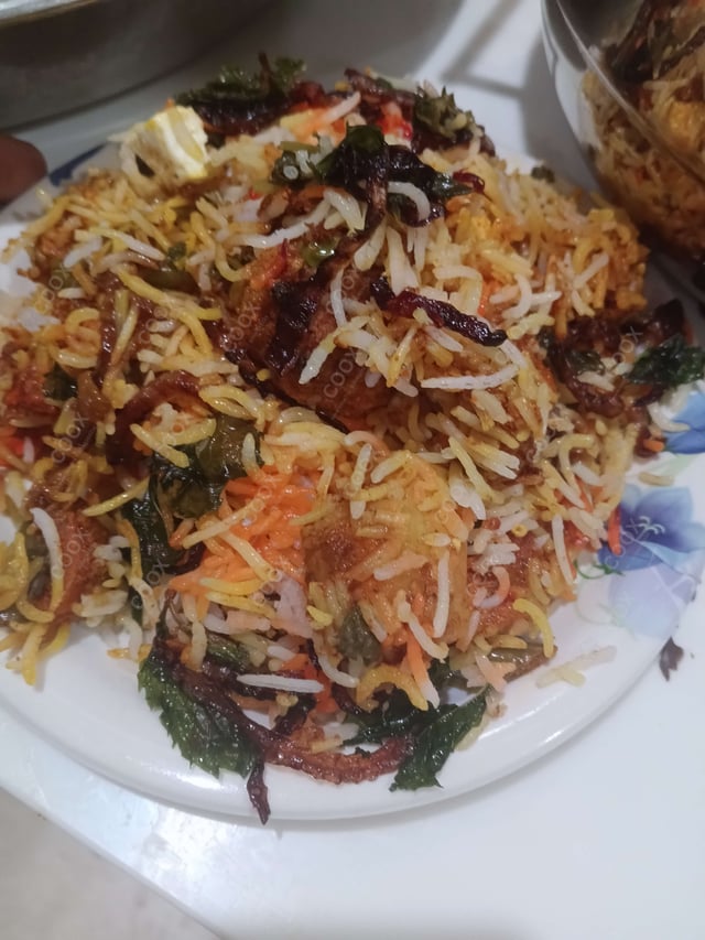 Delicious Veg Biryani prepared by COOX