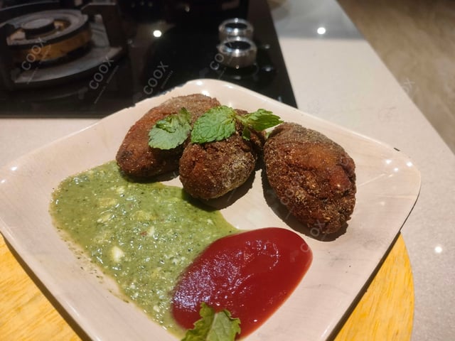 Delicious Hariyali Kebab prepared by COOX