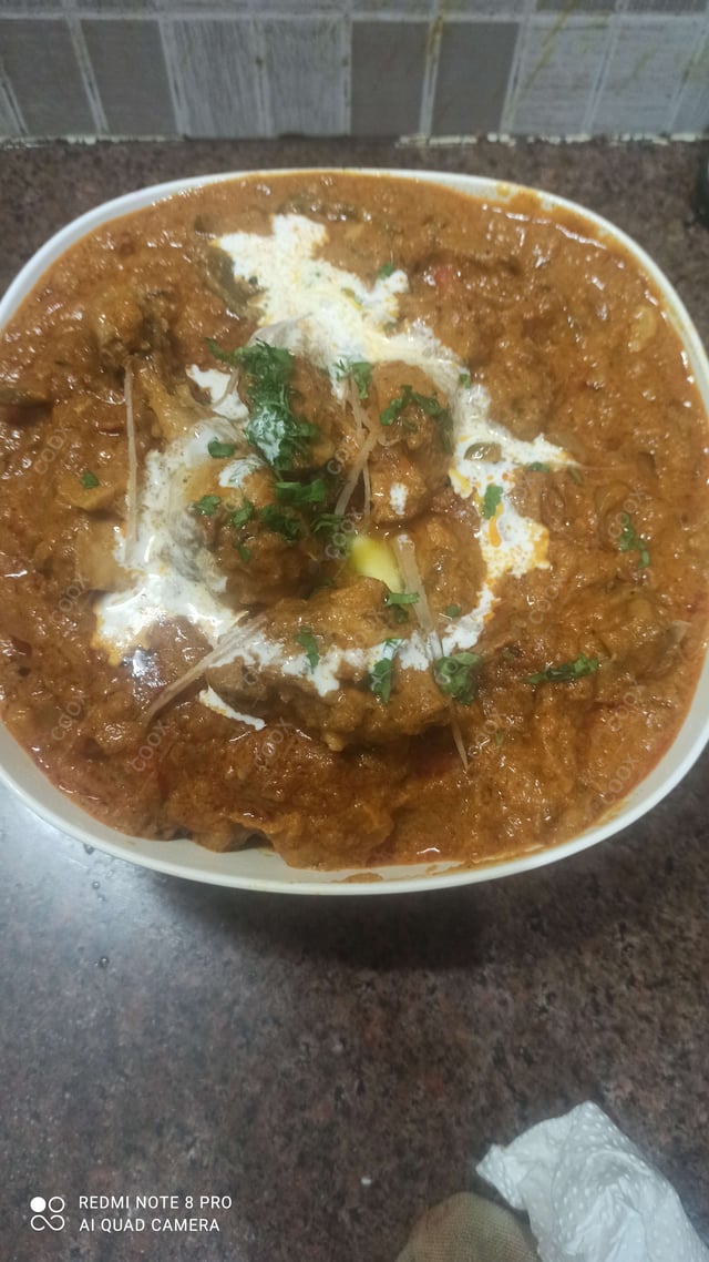 Tasty Kadhai Chicken cooked by COOX chefs cooks during occasions parties events at home