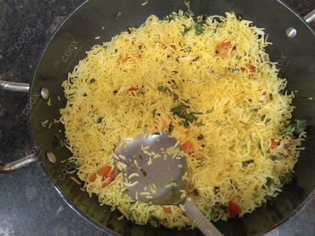 Delicious Jeera Rice prepared by COOX