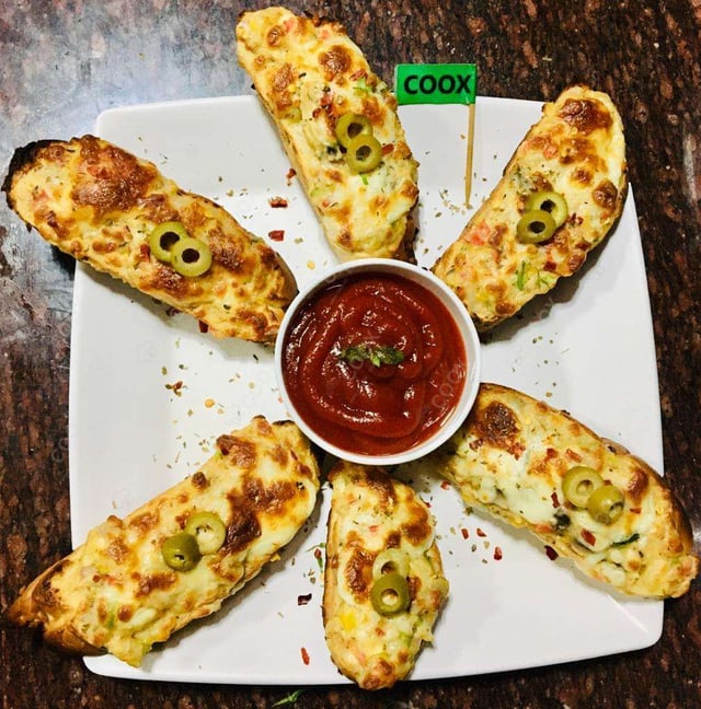 Tasty Tomato Mushroom Bruschetta cooked by COOX chefs cooks during occasions parties events at home