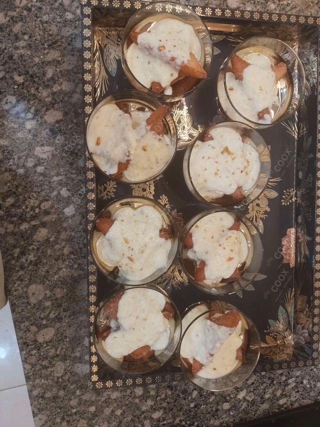 Delicious Shahi Tukda prepared by COOX