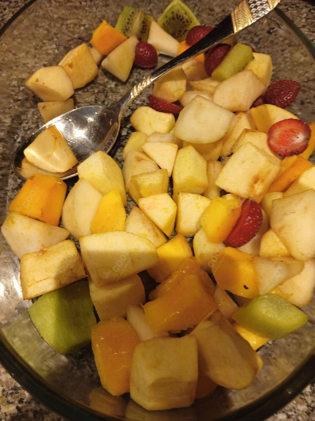 Tasty Fruits cooked by COOX chefs cooks during occasions parties events at home