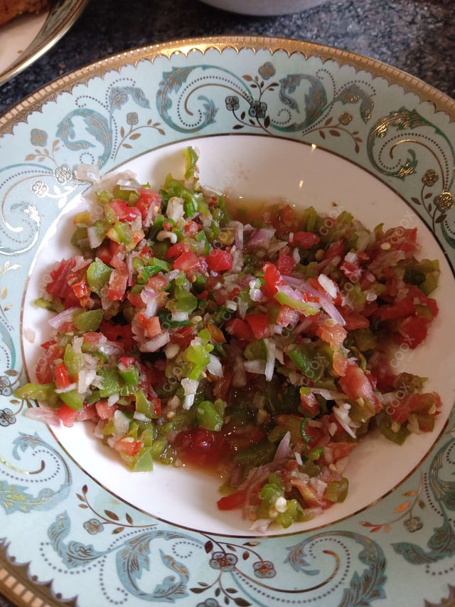 Tasty Salsa Dip cooked by COOX chefs cooks during occasions parties events at home