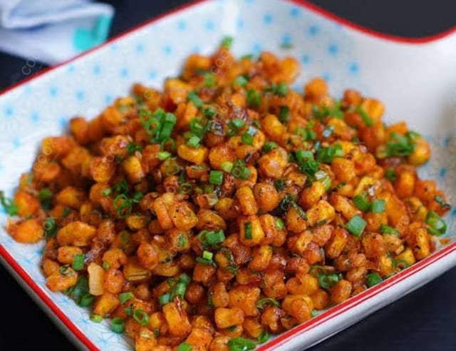 Delicious Crispy Fried Corn prepared by COOX