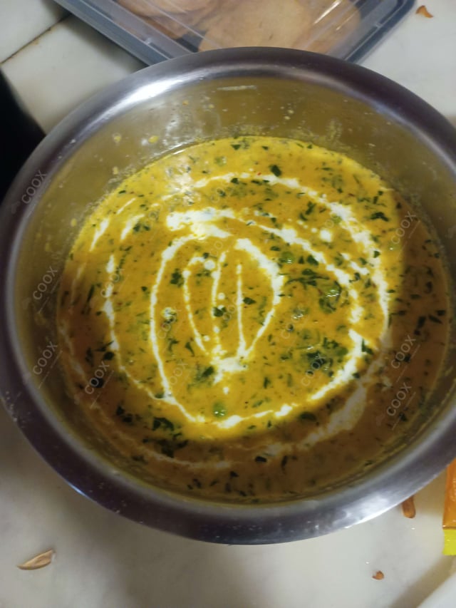 Delicious Methi Matar Malai prepared by COOX