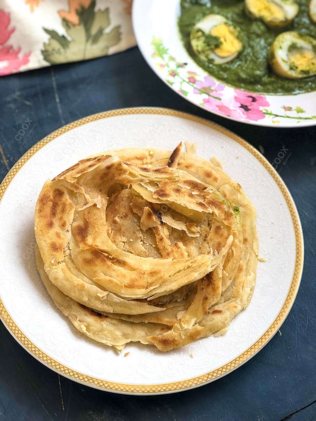 Delicious Malabar Parotta prepared by COOX