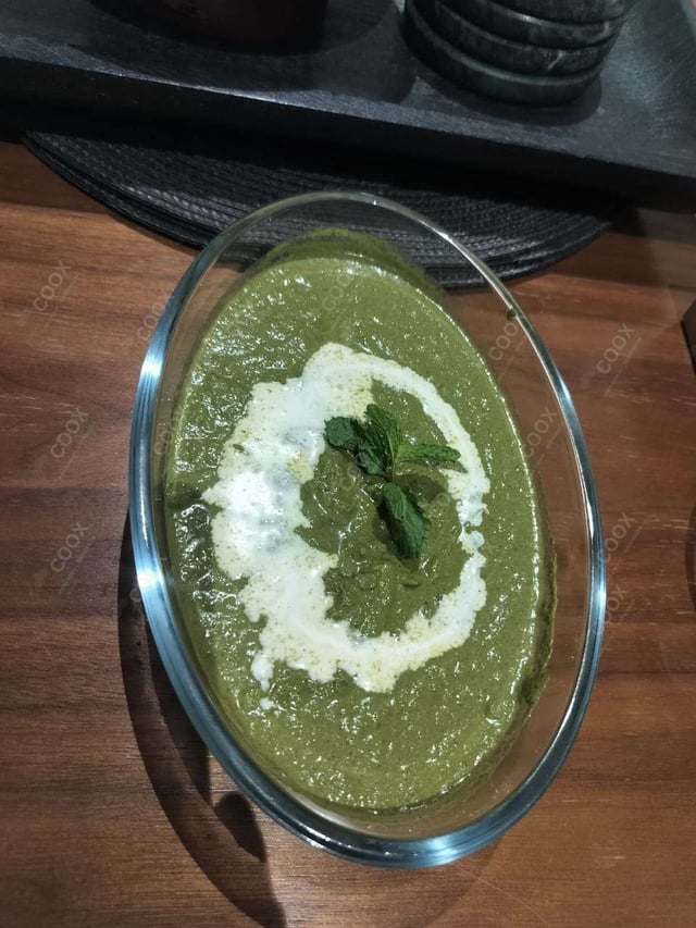 Delicious Green Chutney prepared by COOX