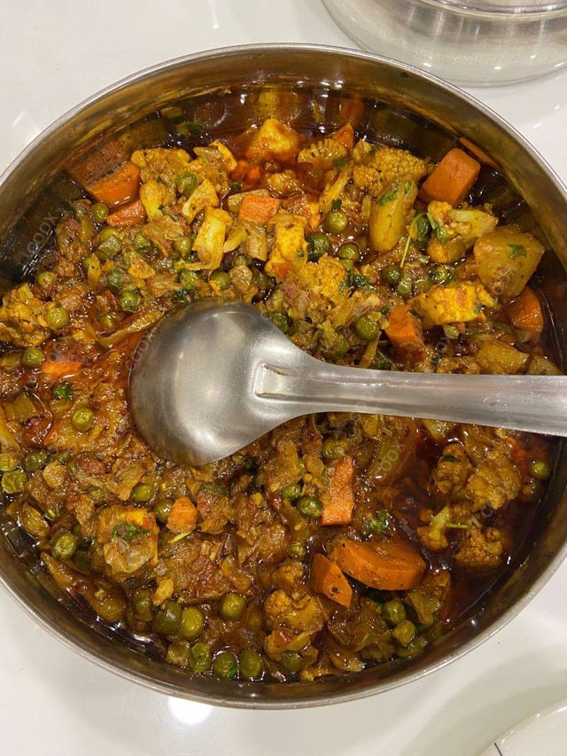 Delicious Mix Veg prepared by COOX