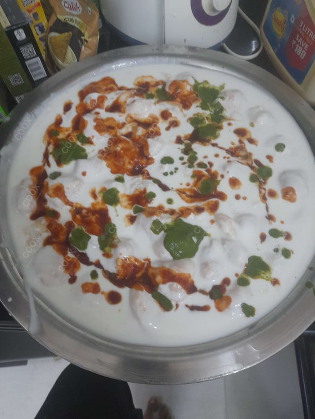 Delicious Dahi Bhalla prepared by COOX