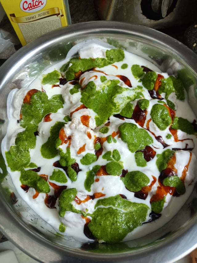 Tasty Dahi Vada cooked by COOX chefs cooks during occasions parties events at home