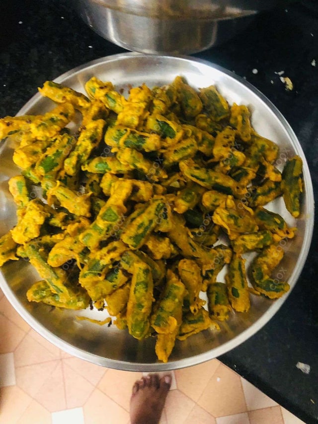 Delicious Kurkuri Bhindi prepared by COOX