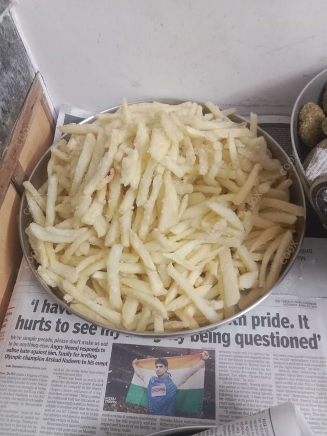 Delicious French Fries prepared by COOX