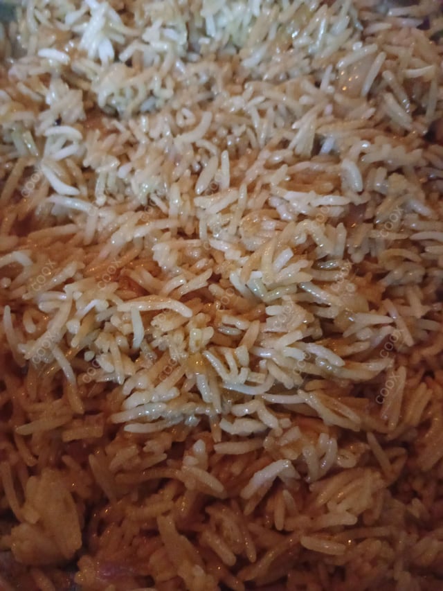 Delicious Veg Fried Rice prepared by COOX