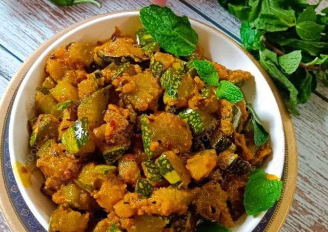 Tasty Kaddu ki Sabzi cooked by COOX chefs cooks during occasions parties events at home