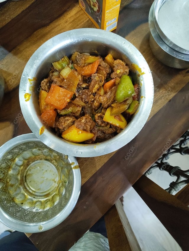 Delicious Chilli Mushroom prepared by COOX