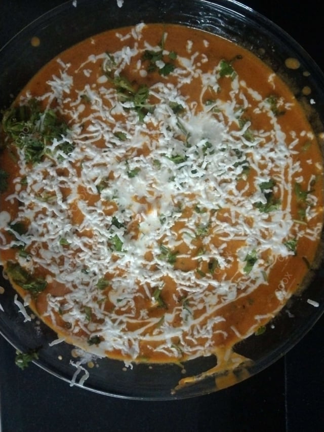 Delicious Shahi Paneer prepared by COOX