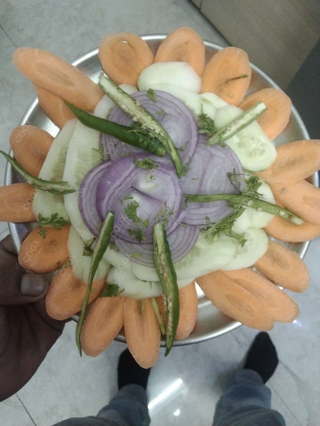 Delicious Salad, Papad prepared by COOX